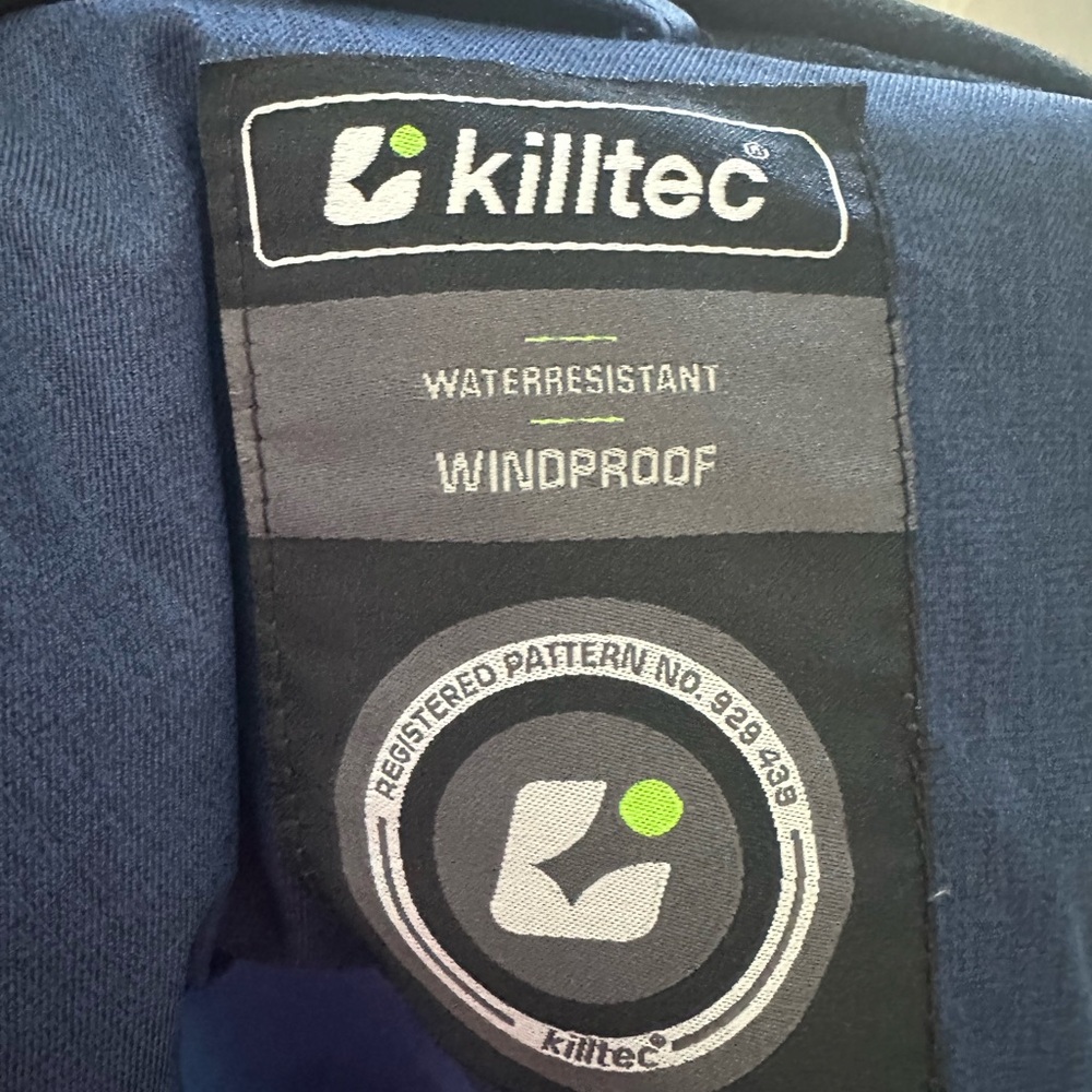 Kids killtec size 10 Blue Shell Jacket - Picture 4 of 11